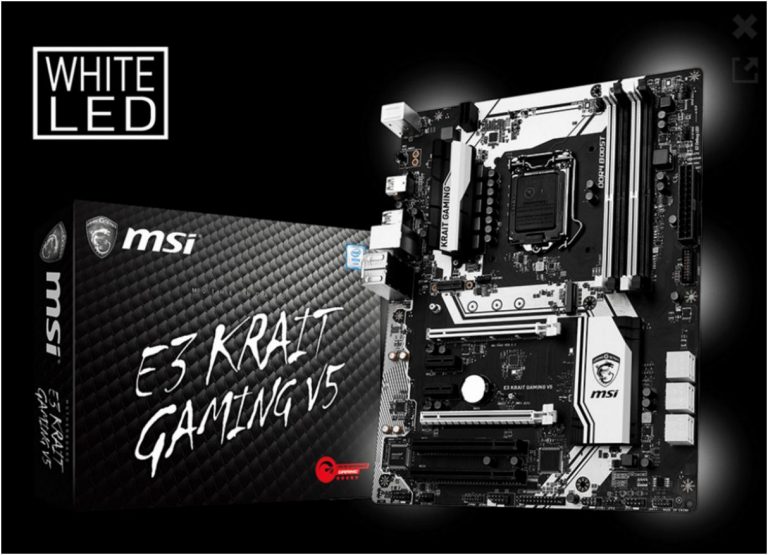 MSI เอาใจคนทำงานออกเมนบอร์ด  E3 KRAIT GAMING V5 และ E3M WORKSTATION V5. motherboards สองรุ่นใหม่