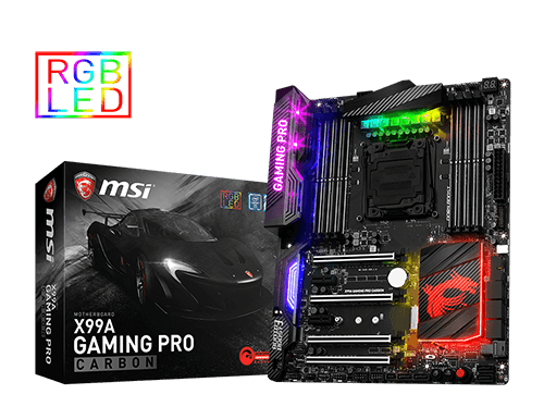 X99A GAMING PRO CARBON มาพร้อมกับพอร์ท USB 3.1 Type-C ด้านหน้าเคส และ พอร์ท U.2