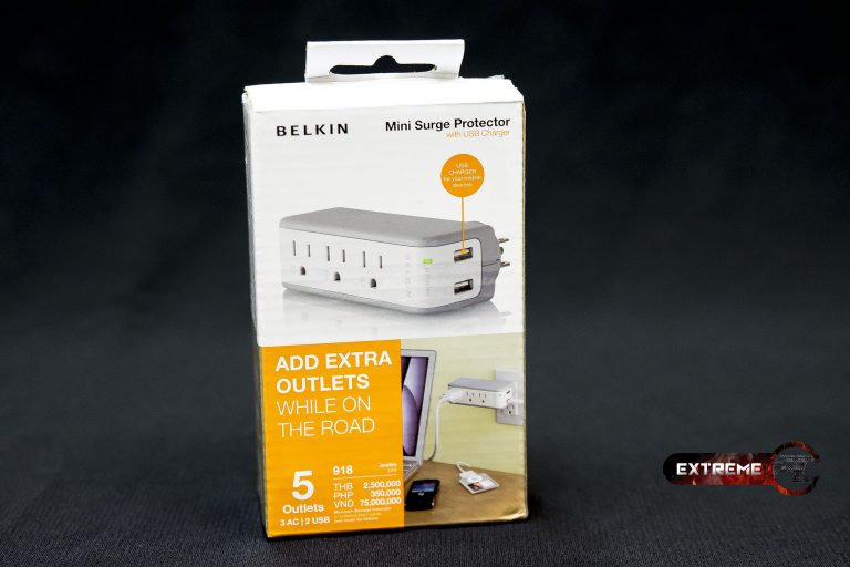 Review: Belkin Mini Travel Surge with USB Charger พกพาสะดวกเพิ่มช่องเสียบมากมาย ถ้าลัดวงจรจ่ายให้ 2,500,000 บาท!!