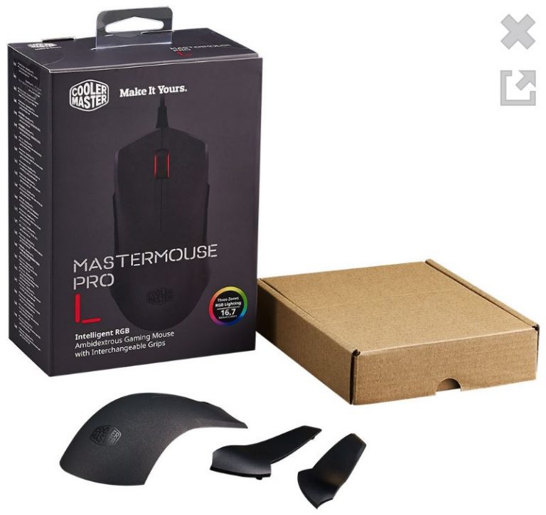 Cooler Master เปิดตัวเกมส์มิ่งเมาร์สใหม่รุ่น  MasterMouse Pro L