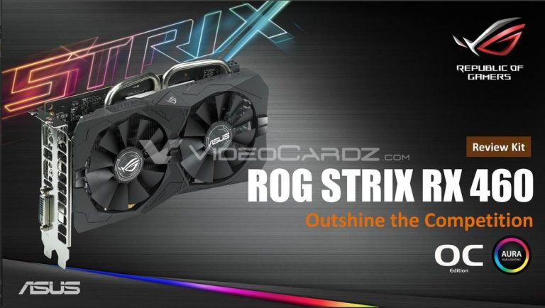 หลุดเต็มๆ ASUS STRIX Radeon RX 460 OC