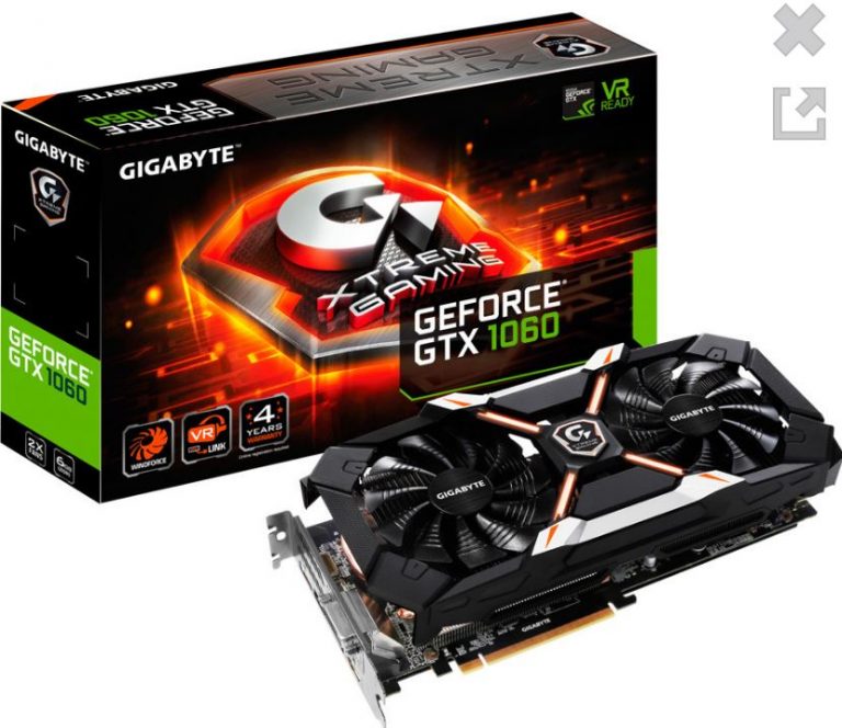 GIGABYTE เปิดตัวการ์ดจอ GTX 1060 Xtreme Gaming  6 GB