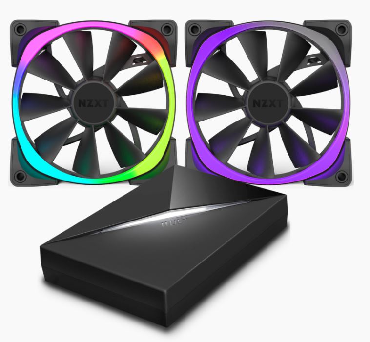 NZXT เปิดตัว Aer RGB Premium Digital PWM Fans/พัดลมพร้อมด้วยระบบไฟ Aer RGB