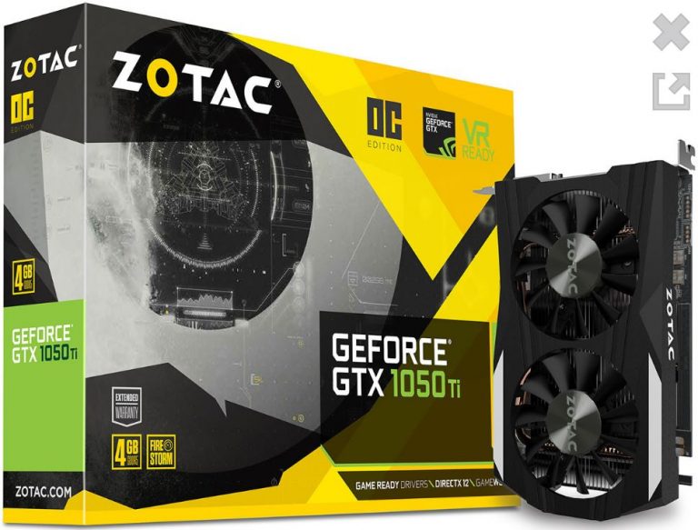 ZOTAC เปิดตัวการ์ดจอ GeForce GTX 1050 and GeForce GTX 1050 Ti series/EVGA เปิดตัวการ์ดจอ GeForce GTX 1050 Ti & 1050