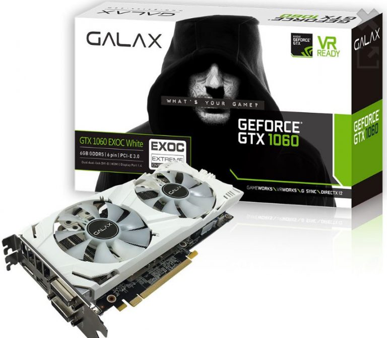 GALAX เปิดตัวการ์ดจอรุ่น  GeForce GTX 1060 6GB EXOC/Alphacool เปิดตัวหม้อน้ำแนวใหม่รุ่น Eisbrecher