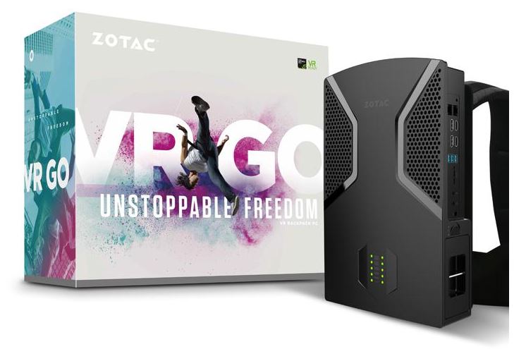 ZOTAC เปิดตัว VR GO backpack