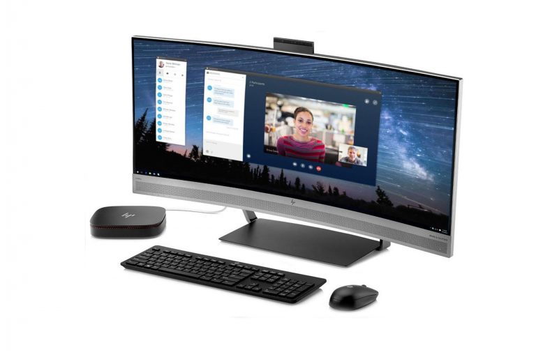 HP เปิดตัวมอนิเตอร์จอโค้งรุ่น EliteDisplay S340c พร้อมกล้อง Webcam