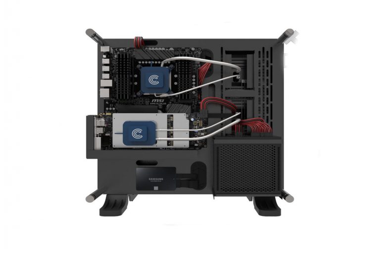 Calyos เปิดตัวระบบทำความเย็นแนวใหม่รูปแบบ passive-cooling kit สำหรับ เคส Thermaltake Core P3