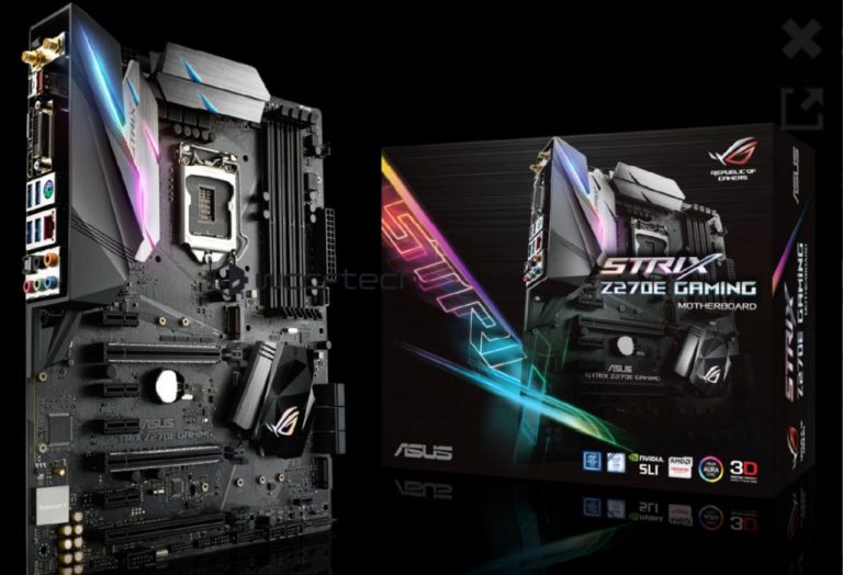 รายละเอียด ASUS ROG Strix Z270E