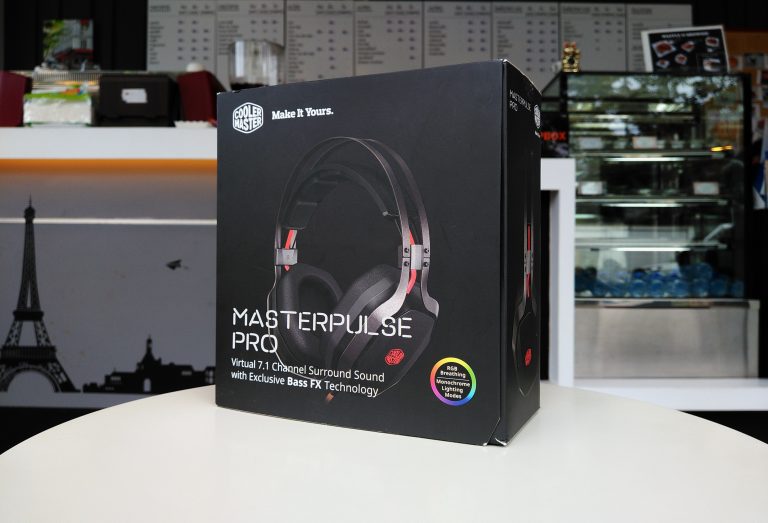 รีวิวหูฟัง Cooler Master MASTERPULSE PRO 7.1