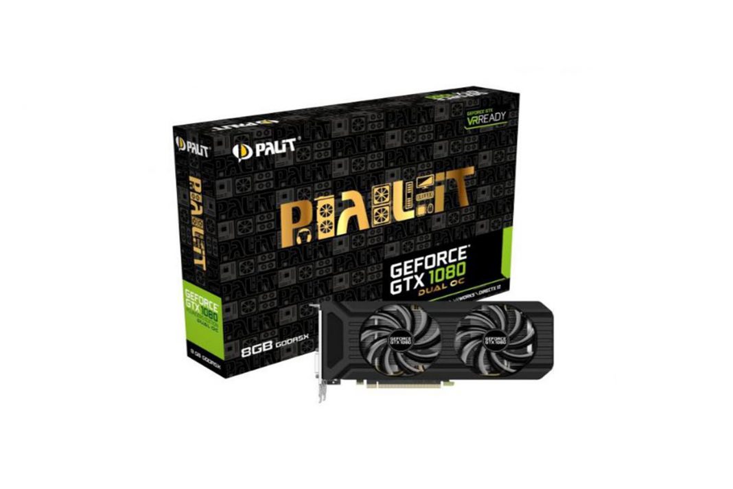 Palit gtx 1080 dual oc разбор