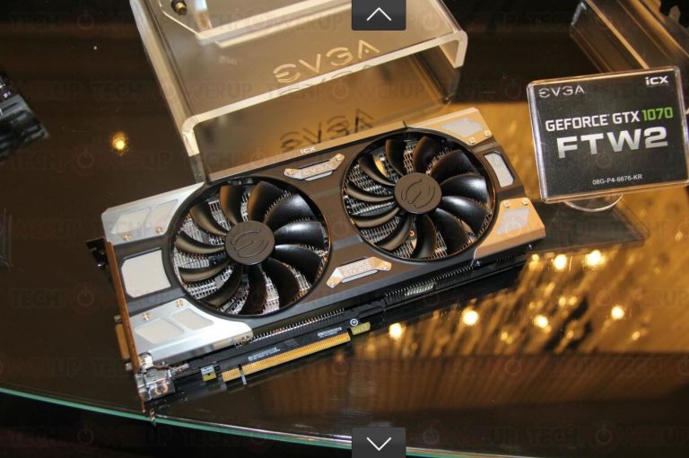 EVGA กำลังเตรียมเปิด GTX 1080 FTW2 พร้อมด้วย iCX cooler