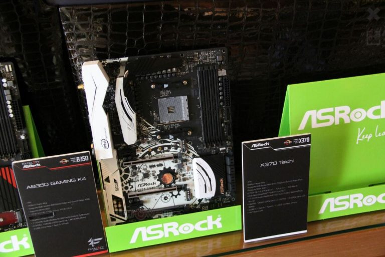 ASRock โชว์อ๊อฟ socket AM4 motherboards ที่งาน CES 2017