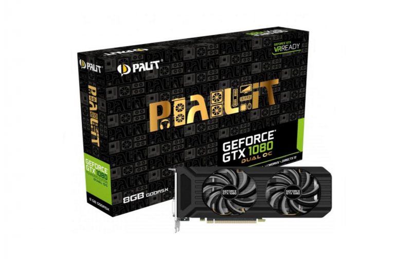 Palit เปิดการ์ดจอใหม่รุ่นท็อปสุด Palit GeForce GTX 1080 Dual OC