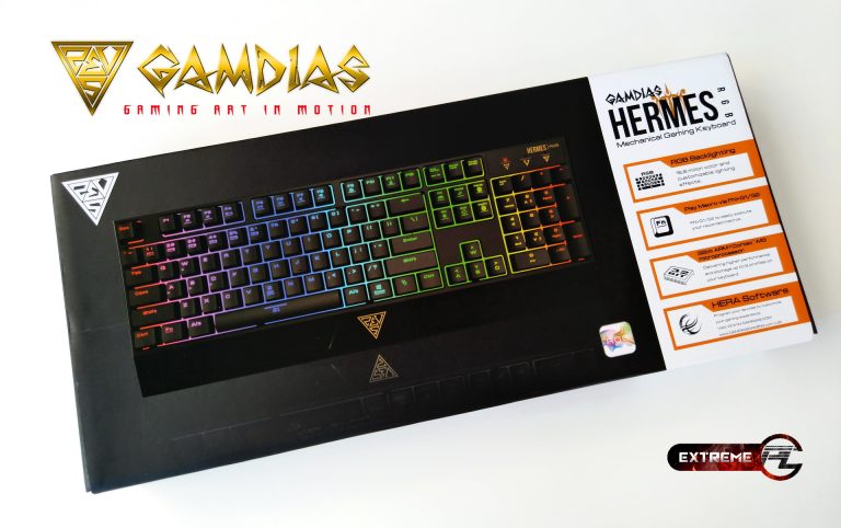 รีวิว GAMDIAS HERMES RGB Mechanical Gaming Keyboard (Blue Switch)