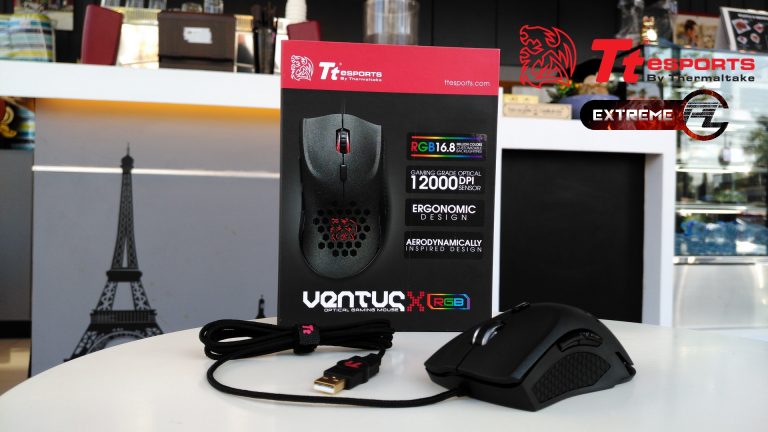 รีวิว Tt eSPORTS Ventus X Optical RGB 16.8 ล้านสี ราคาไม่แพง