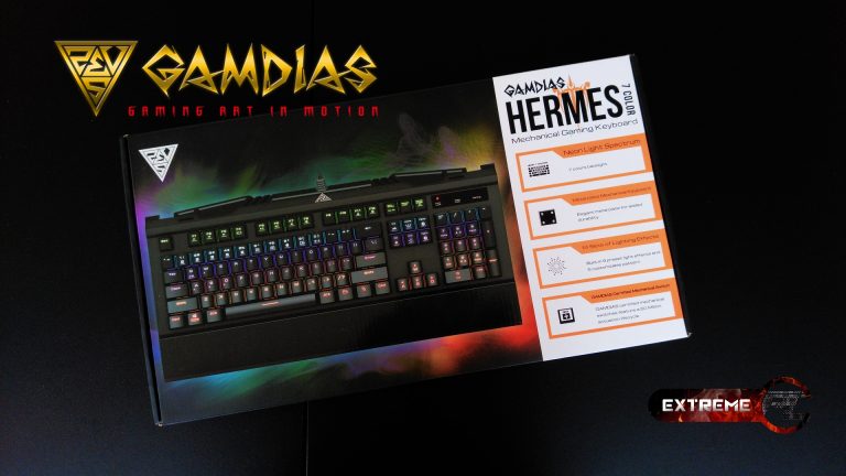 รีวิว GAMDIAS HERMES 7 COLOR Mechanical Gaming Keyboard