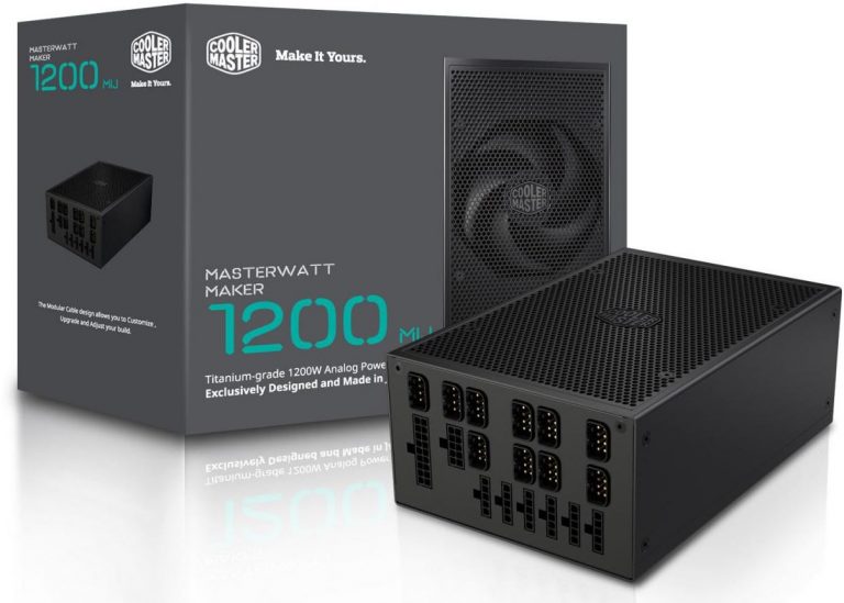 Cooler Master เปิดตัวหม้อแปลงไฟใหม่ราคา 999 USD รุ่น MasterWatt Maker 1200 MIJ