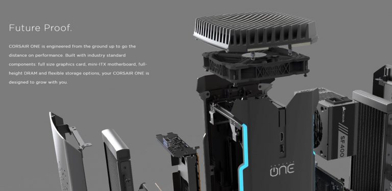 Corsair One เป็น Gaming PC ตัวแรกจาก Corsair