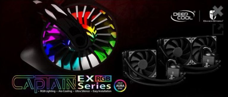 Deepcool เปิดตัวระบบทำความเย็นใหม่รุ่น Captain 120EX RGB และ Captain 240EX RGB