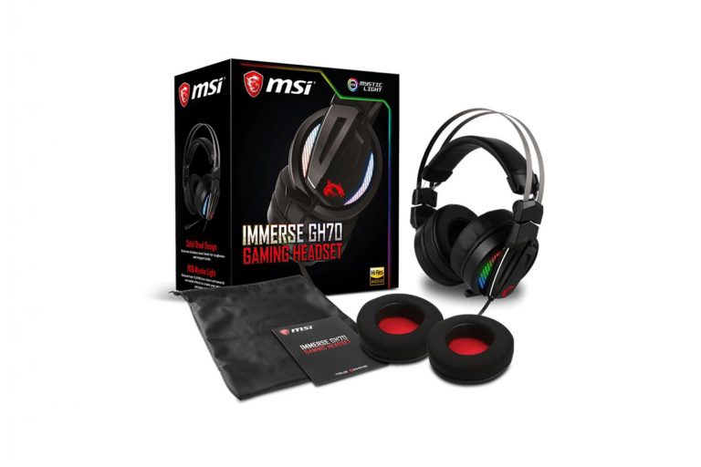 MSI เปิดหูฟังเกมส์มิ่งใหม่รุ่น Immerse GH70