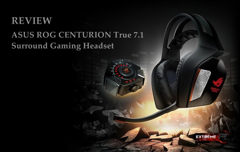 REVIEW ASUS ROG CENTURION 7.1 Surround Gaming Headset