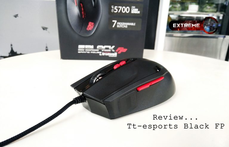 Review:Tt eSPORTS Black FP เม้าส์เล่นเกมมาพร้อมระบบสแกนนิ้ว fingerprint