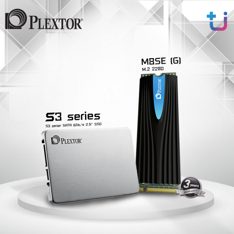 PR : Ascenti Resources SSD Plextor เปิดตัวรุ่นใหม่ SSD SATA 2.5 “S3C Series” และ M.2 PCIE NVME “M8SE Series”