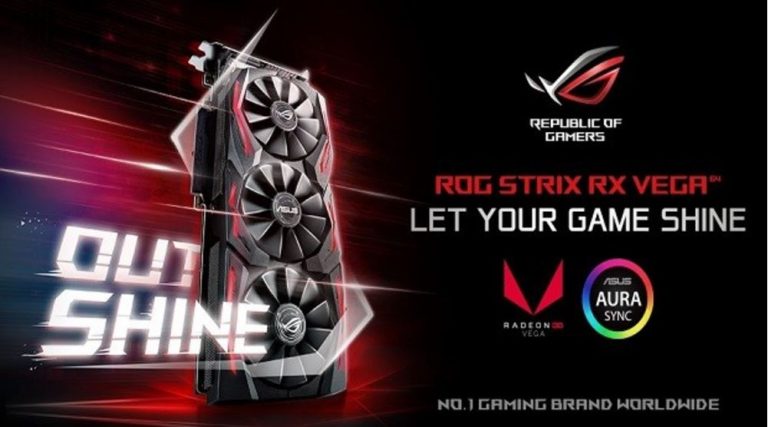 Asus เปิดการ์ดจอใหม่ ROG Strix RX Vega 64 OC Edition