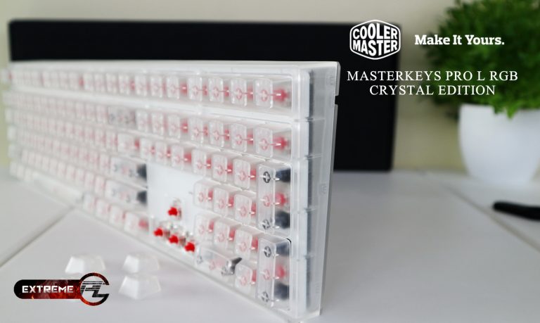 Review COOLER MASTER MASTERKEYS PRO L RGB – CRYSTAL EDITION