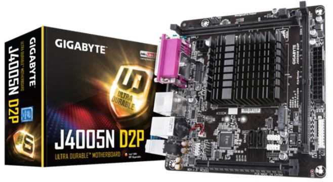 Gigabyte เปิดตัว Gemini Lake SoC Motherboards