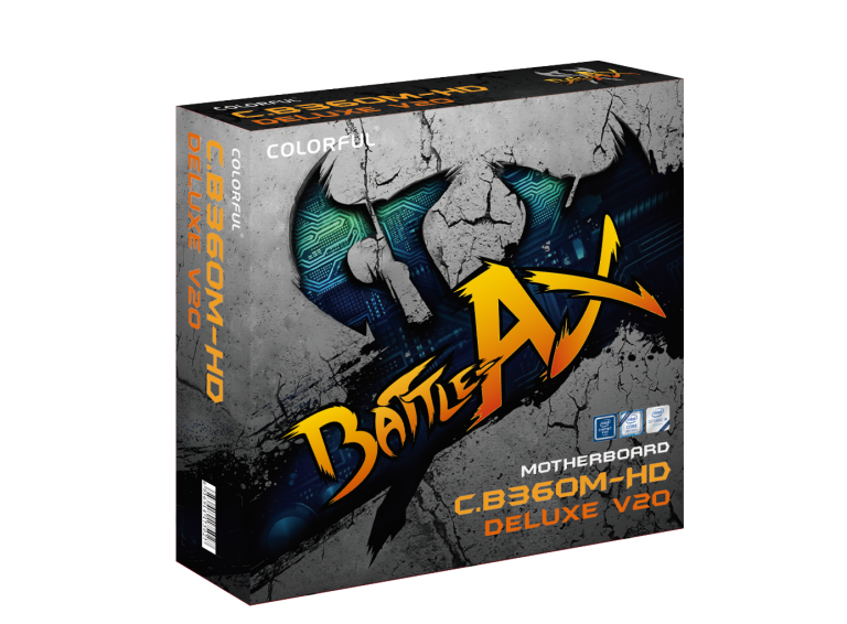 PR : COLORFUL เปิดตัวเมนบอร์ด Battle Axe C.B360M-HD Deluxe สำหรับโปรเซสเซอร์ Intel 8th-Gen