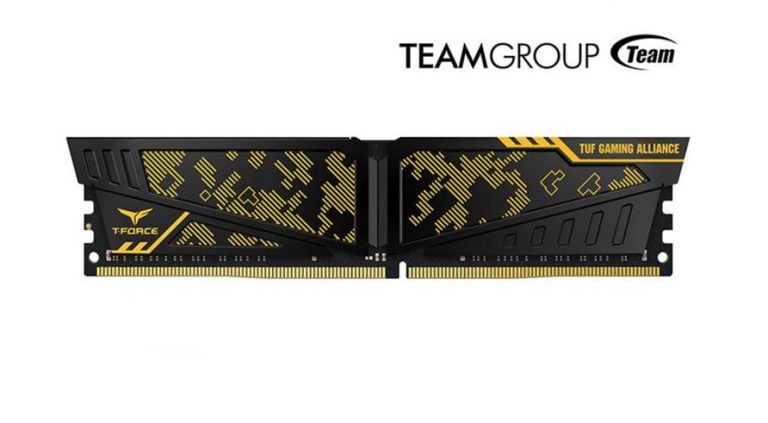 TeamGroup เปิดตัว T-Force Vulcan TUF Gaming Alliance DDR4 ใหม่