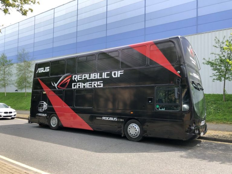 ASUS จัดเต็มการตลาด, เปิดตัว ROG Bus/รถทัวร์!