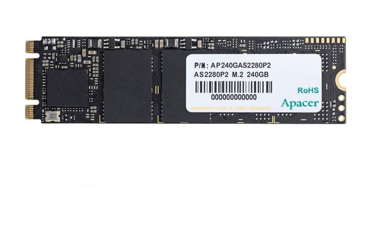 Apacer เปิดตัว NVMe SSDs รหัสรุ่น AS2280P2 series ใหม่