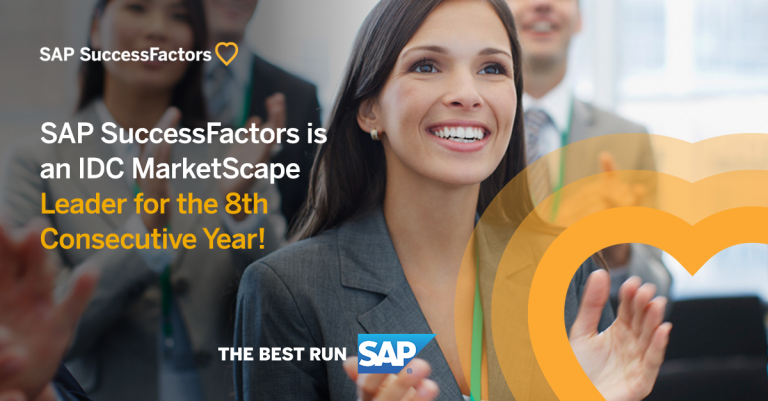 โซลูชัน SAP® SuccessFactors® ได้รับการยอมรับในฐานะผู้นำด้านการบริหารบุคลากรแบบบูรณาการ การบริหารผลการปฎิบัติงาน การบริหารการเรียนรู้และค่าตอบแทนระดับสากล โดย IDC MarketScapes