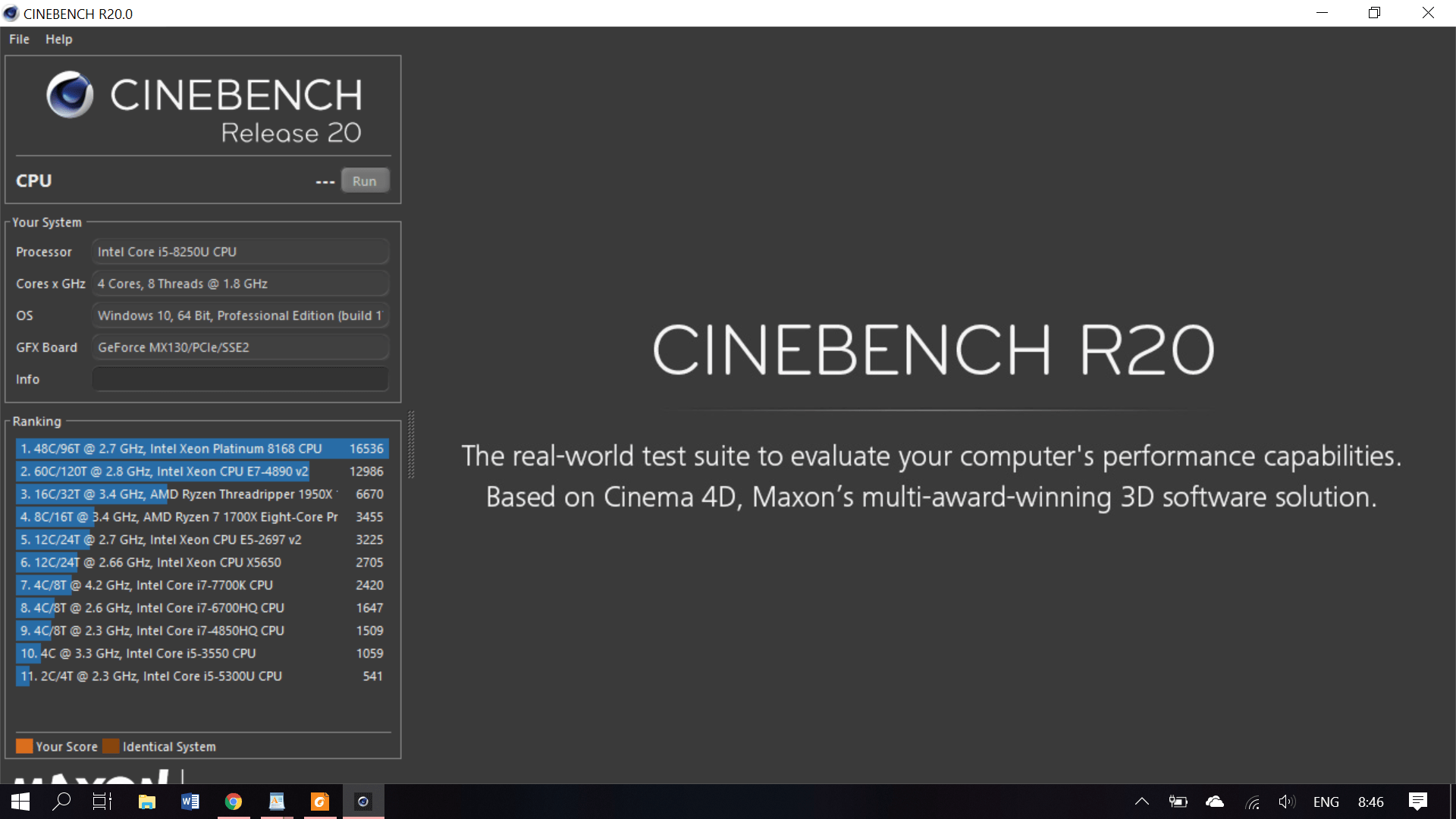 Cinebench R15 Download Mac