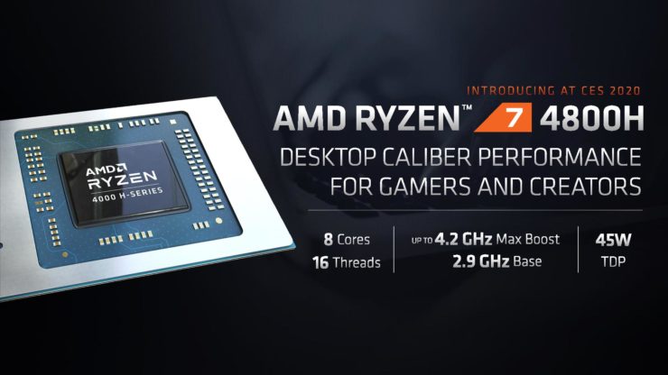 Ryzen 7 4800h ноутбук обзор