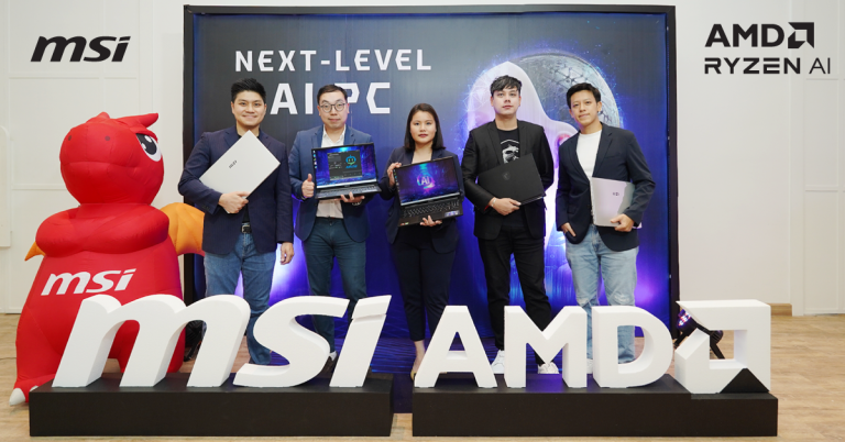 MSI ก้าวสู่ยุคใหม่ Next-Level AI PC พร้อมเปิดตัวโน้ตบุ๊กขุมพลัง AMD Ryzen™ AI 300 Series